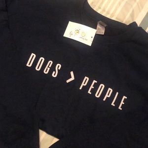 Dogs > people sweatshirt